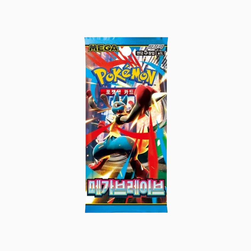Pokemon TCG: Mega Brave - Korean Booster Pack