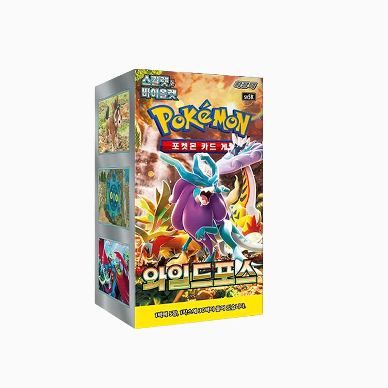 Pokemon TCG: Wild Force - Booster Box Korean