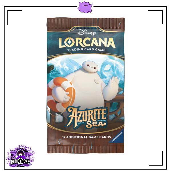 Disney Lorcana Azurite Sea Booster Pack