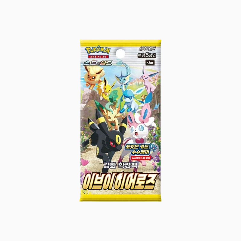 Pokemon TCG: Eevee Heroes - Booster Pack Korean