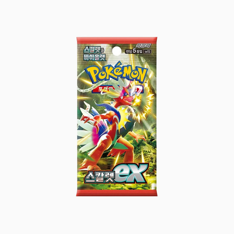 Pokemon TCG: Scarlet Ex - Booster Pack Korean