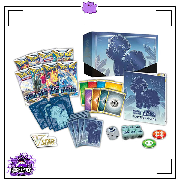 Silver Tempest Elite Trainer Box contents